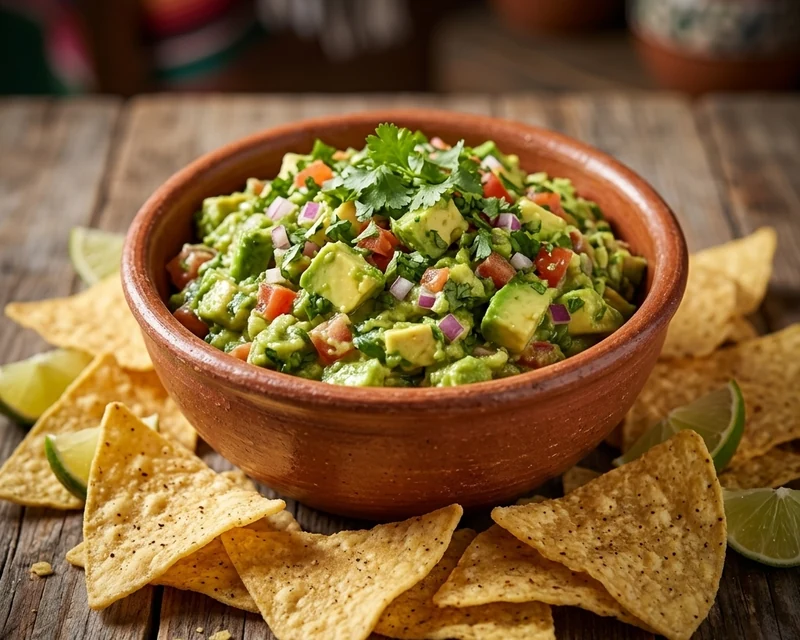 Guacamole and chips Mexican appetizer at Casa Azul in St. Thomas, Ontario